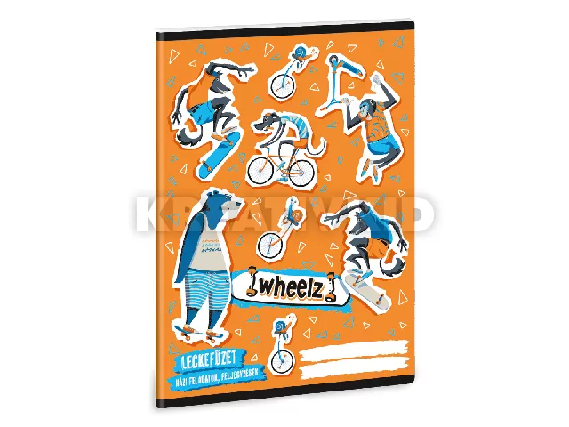 Ars Una Wheelz A/5 leckefüzet