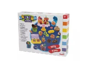 Art&Fun: Süteményes gyurma készlet, 21 darabos