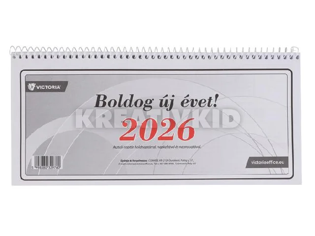Asztali naptár, 24TA, VICTORIA (2026 évi)