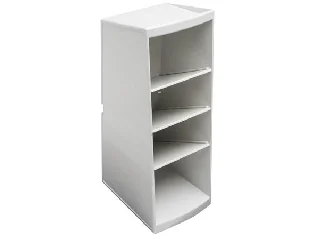 Asztali rendező, multifunkciós, 4 rekeszes, 8x23x11 cm, EXACOMPTA 