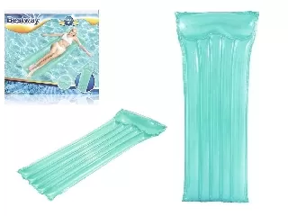 Átlátszó felfújható matrac - 183 x 76 cm, Zöld