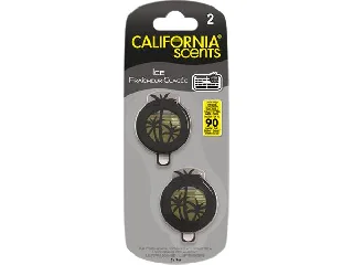 Autóillatosító, mini diffúzer, 2*3 ml, CALIFORNIA SCENTS 