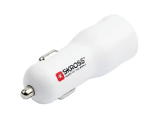 Autós töltő, 1xUSB-A, 1xUSB-C PD, 20W, SKROSS