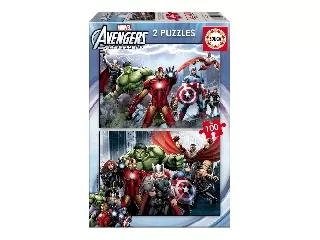 Avangers puzzle 2x100 darabos