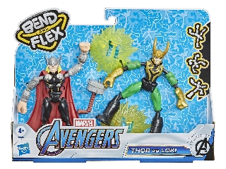 Avengers bosszúállók Thor VS. Loki akciófigura szett