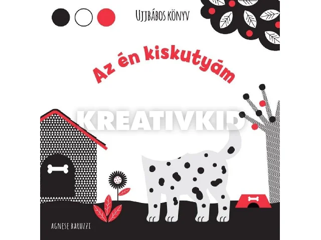 AZ ÉN KISKUTYÁM - UJJBÁBOS KÖNYV