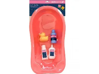 Babafürdető szett: kád , 3 flakon, kacsa,