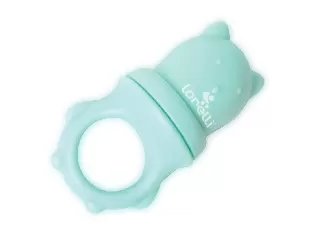 Baby Care etetőháló fogóval - blue/green