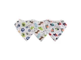 Baby Care nyálkendő szett 3 db-os - fiús