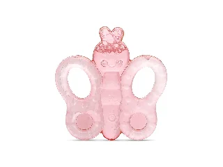 Baby Care Pillangós hűthető rágóka - Shell Pink