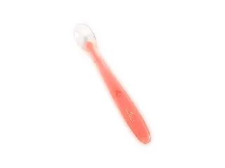 Baby Care Szilikon etető kanál 1db - pink