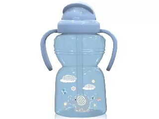 Baby Care szívószálas sportitató 325ml - Moonlight Blue