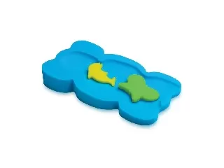 Baby Care Uni szivacs babatartó - Kék