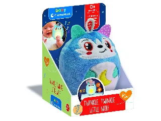 Baby Clementoni Ragyogj kis plüss - farkas