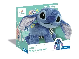 Baby Clementoni Stitch mászó plüssfigura