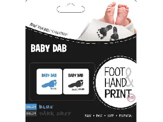 Baby Dab Lenyomatkészítő, kék+szürke