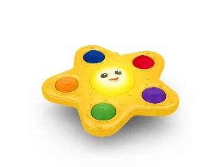 Baby Einstein Aktív játék tapadókoronggal, Pop & Glow Starfish™, 6 hó+