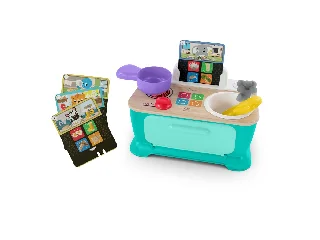 Baby Einstein Zenélő játékkonyha, Magic Touch Kitchen™ Pretend to Cook, HAPE, 9 hó+