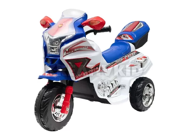 Baby Mix elektromos motor RACER fehér-kék