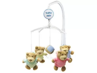 Baby Mix zenélõ-forgó Macik kocka