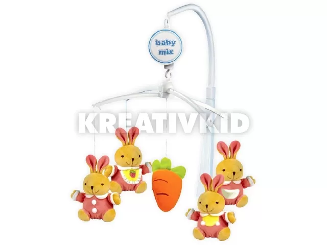 Baby Mix zenélõ-forgó Nyuszik