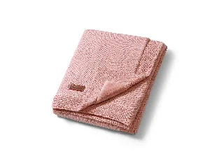 BabyOno babatakaró pamut/plüss kötött 75x100cm rózsaszín 1671/01