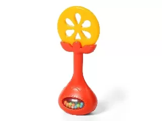 BabyOno csörgõ rágóka narancs 499/01