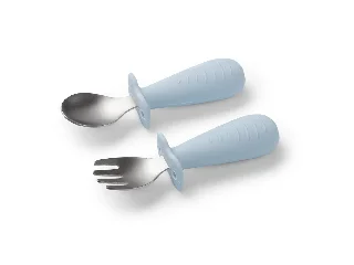 BabyOno evõeszköz-készlet rozsdamentes acél kék 1665/01