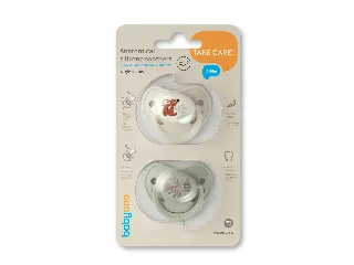 BabyOno játszócumi anatómiai szilikon dupla So Cute 6-18 hó 1670/02