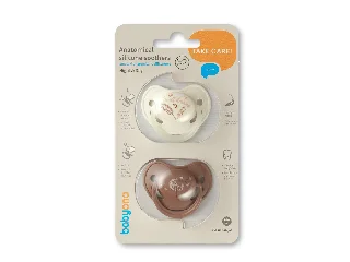 BabyOno játszócumi anatómiai szilikon dupla Sweet Dreams 18 hó felett 1670/03