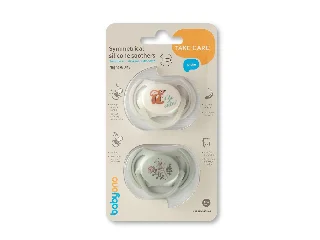 BabyOno játszócumi szimmetrikus szilikon dupla  So Cute 6-18 hó 1669/02