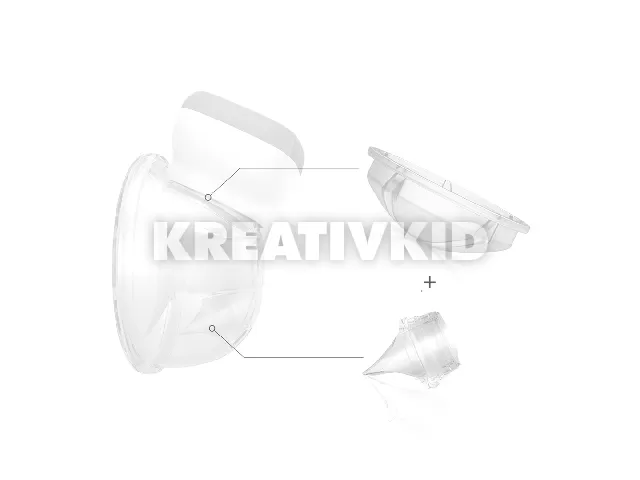 BabyOno mellszívó alkatrész - membrán és szelep Shelly 1000 KIT I.