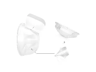 BabyOno mellszívó alkatrész - membrán és szelep Shelly 1000 KIT I.