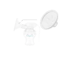 BabyOno mellszívó alkatrész - tölcsér és szilikon betét 300 KIT I.