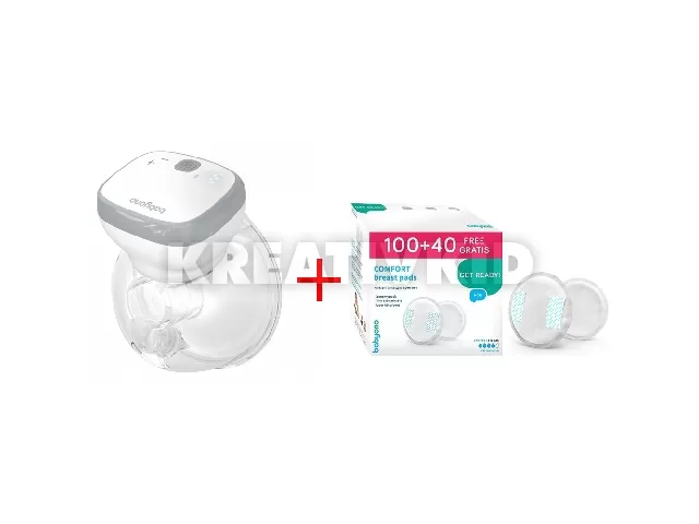BabyOno mellszívó Shelly elektromos, viselhetõ - 100 plusz 40db melltartóbetéttel 1000-296/140
