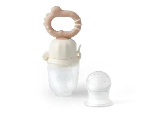 BabyOno szilikon etetõháló Twist-out Dino bézs 1551/03