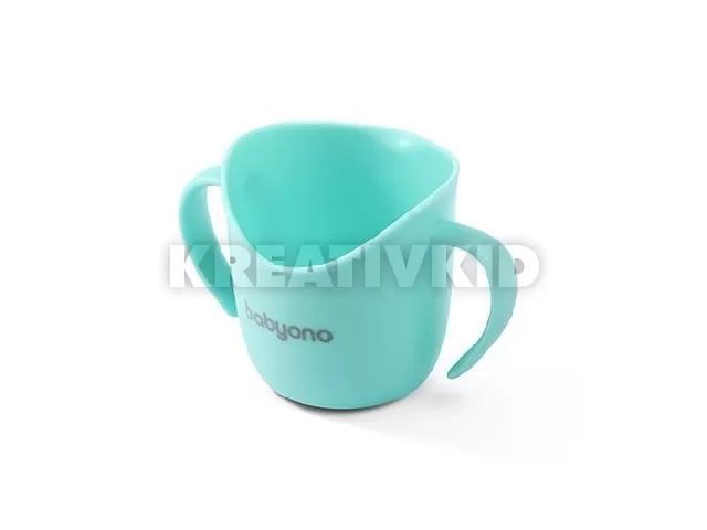 BabyOno tanulópohár - ergonómikus 6hó menta 1463/06