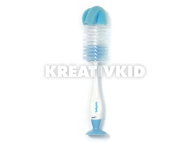 BabyOno üveg- és cumimosó kefe tapadókoronggal kék 728/01