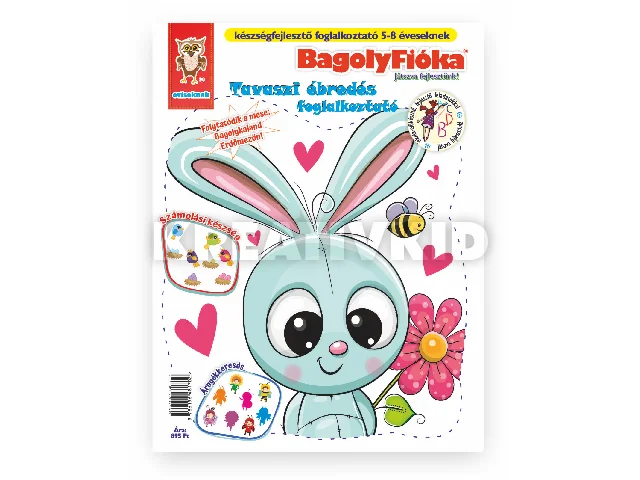BAGOLYFIÓKA KREATÍV FOGLALKOZTATÓ FÜZET - TAVASZI ÉBREDÉS