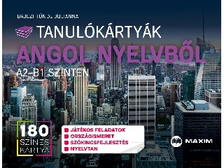 BAJCZI TÜNDE JULIANNA: TANULÓKÁRTYÁK ANGOL NYELVBŐL A2-B1 SZINTEN HALADÓKNAK