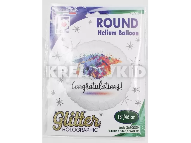 Ballagási fólia lufi 45cm