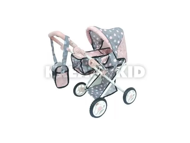 Bambolina: Játék babakocsi táskával