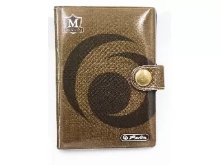 Bankkártyatartó kapcsos, 10 betétes Montana