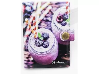 Bankkártyatartó kapcsos, 10 betétes Smoothie 