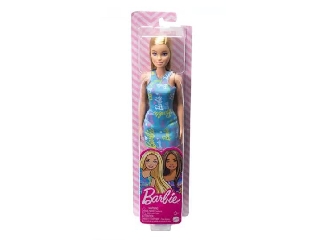 Barbie alap baba szőke hajú, kék ruhában 
