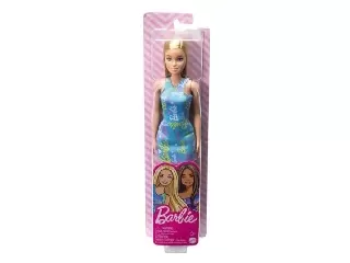 Barbie alap baba szőke hajú, kék ruhában 