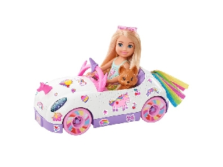 Barbie: Chelsea baba unikornis autója