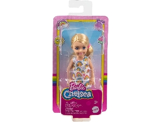 Barbie Chealse babák-Szőke lány ,szivárványos ruhában 