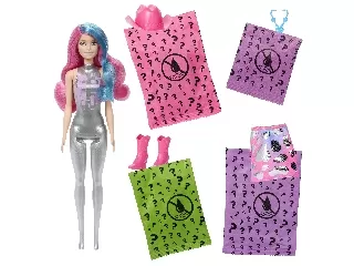 Barbie color reveal meglepetés baba disco-sztár sorozat