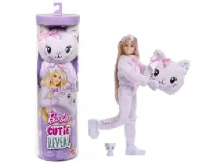 Barbie: Cutie Reveal meglepetés baba - Cica